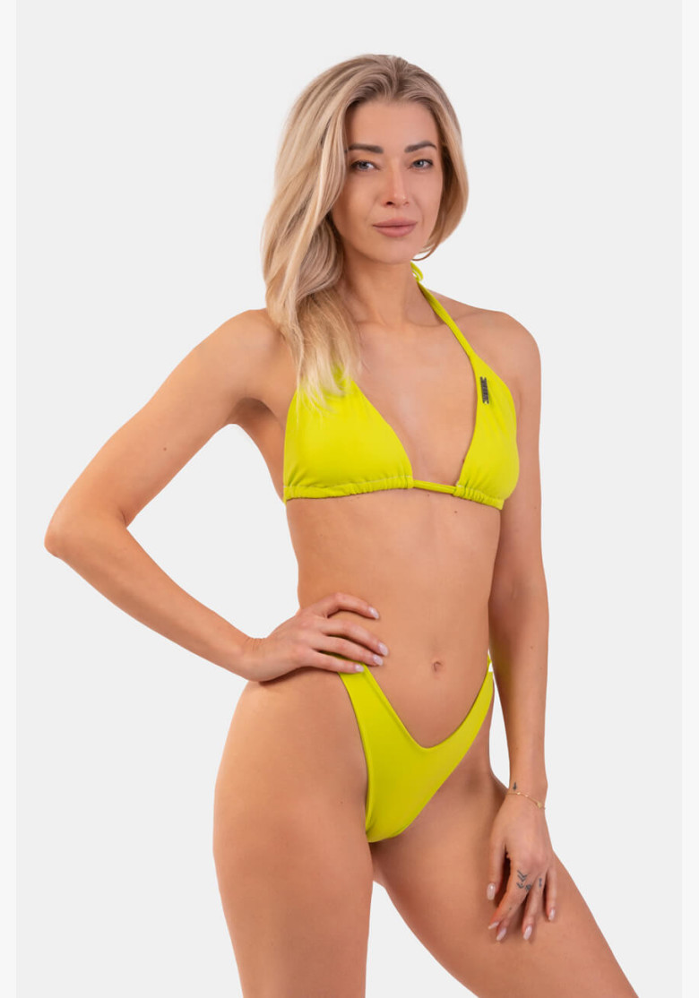 NEBBIA Trojuholníkové bikiny Classic (vrchný diel) zelená