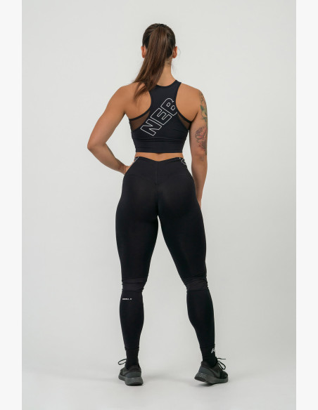NEBBIA FIT Activewear high waist leggings black