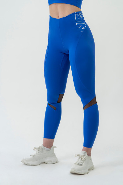 NEBBIA FIT Activewear high waisted leggings blue
