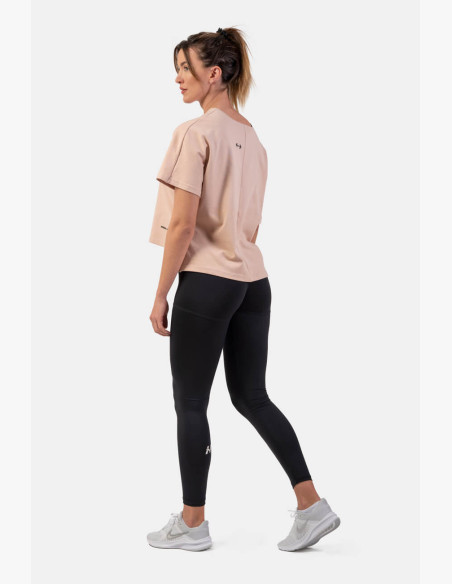 NEBBIA Active leggings with high waist and side pocket black