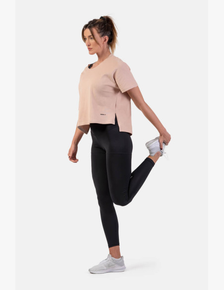 NEBBIA Active leggings with high waist and side pocket black