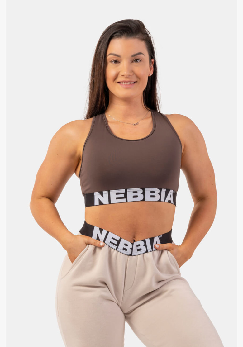 NEBBIA Sports bra with cross back cut... NEBBIA Sports bra with cross back cut...