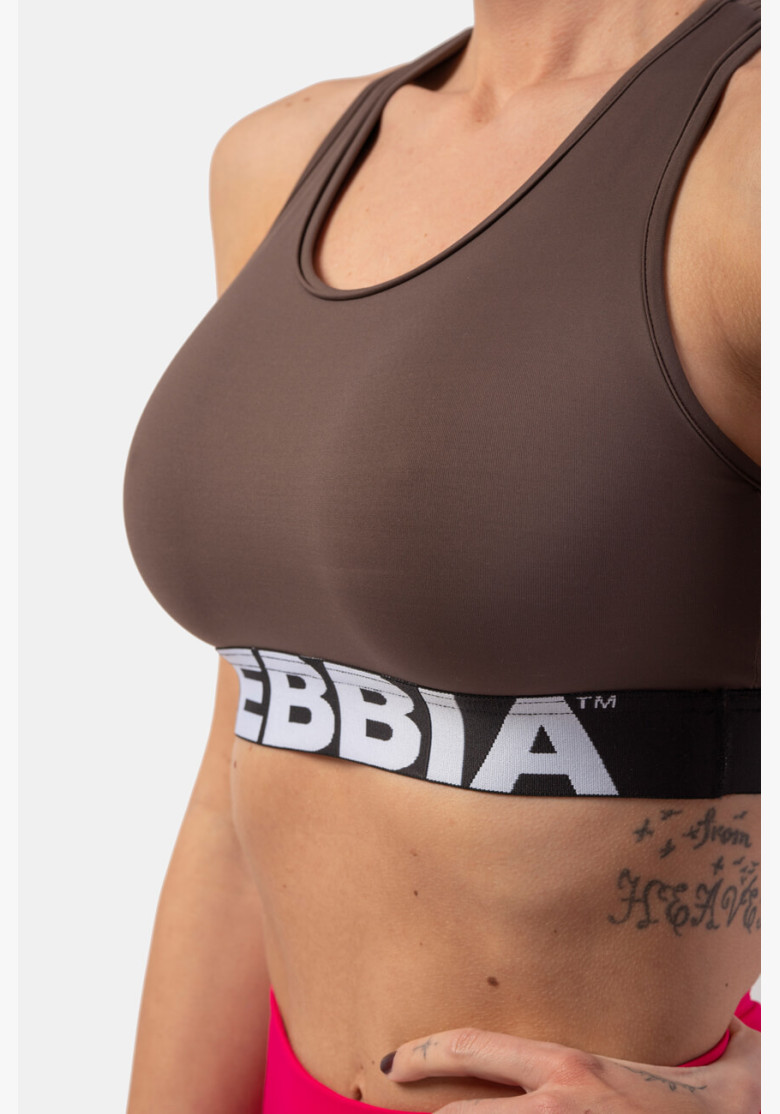 NEBBIA Sports bra with cross back cut... NEBBIA Sports bra with cross back cut...