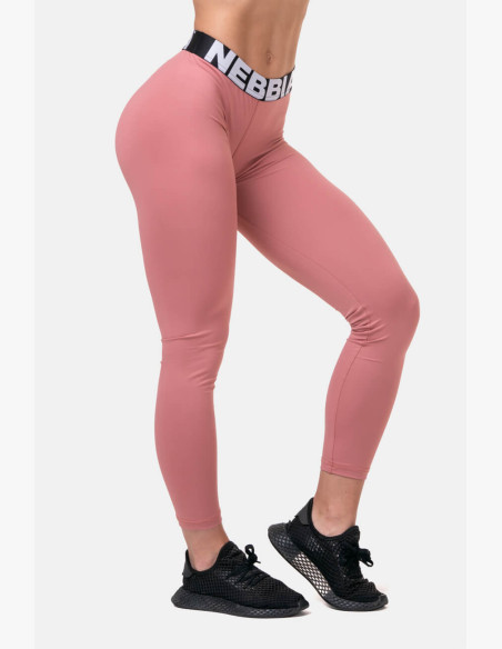 NEBBIA Squat HERO Scrunch Butt Leggings Pink