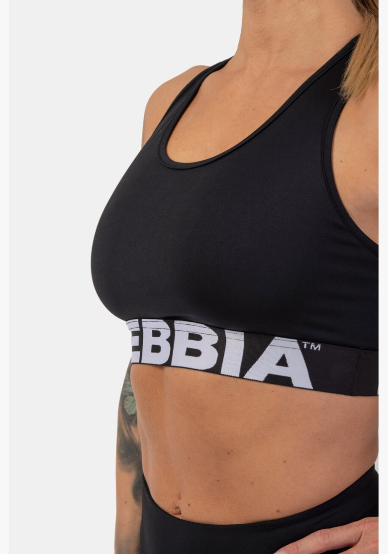 NEBBIA Sports bra with cross back cut... NEBBIA Sports bra with cross back cut...