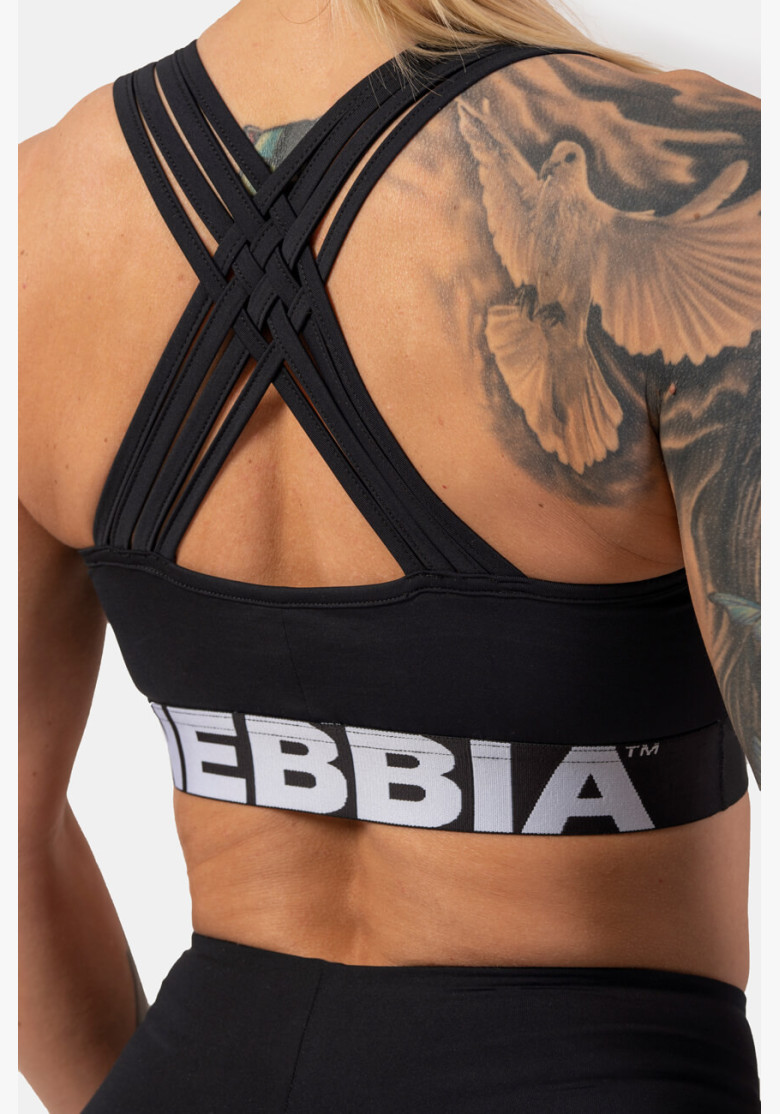 NEBBIA Sports bra with cross back cut... NEBBIA Sports bra with cross back cut...