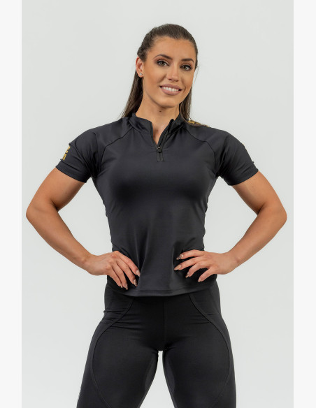 NEBBIA Women's functional T-shirt NEBBIA INTENSE Ultimate gold