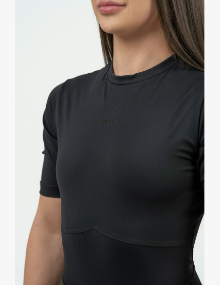 NEBBIA Women's sports jumpsuit NEBBIA INTENSE Focus black