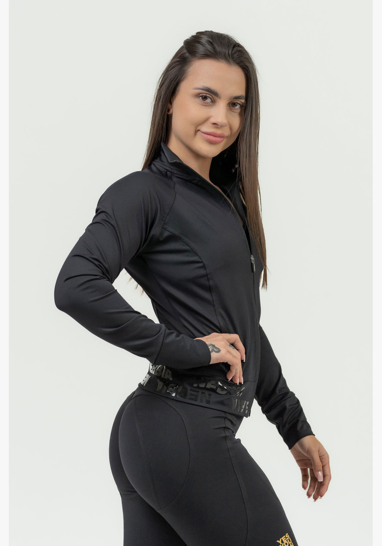 NEBBIA Women's zip-up hoodie NEBBIA...