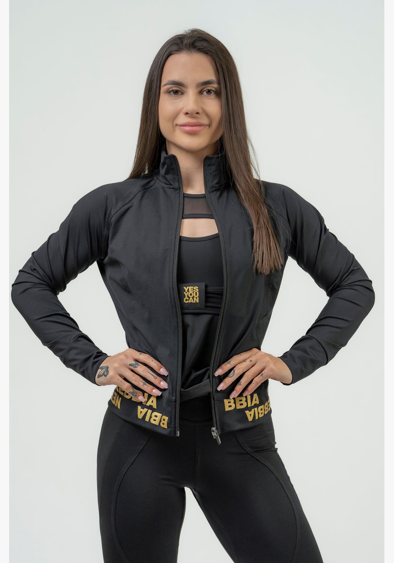 NEBBIA Women's zip-up hoodie NEBBIA...