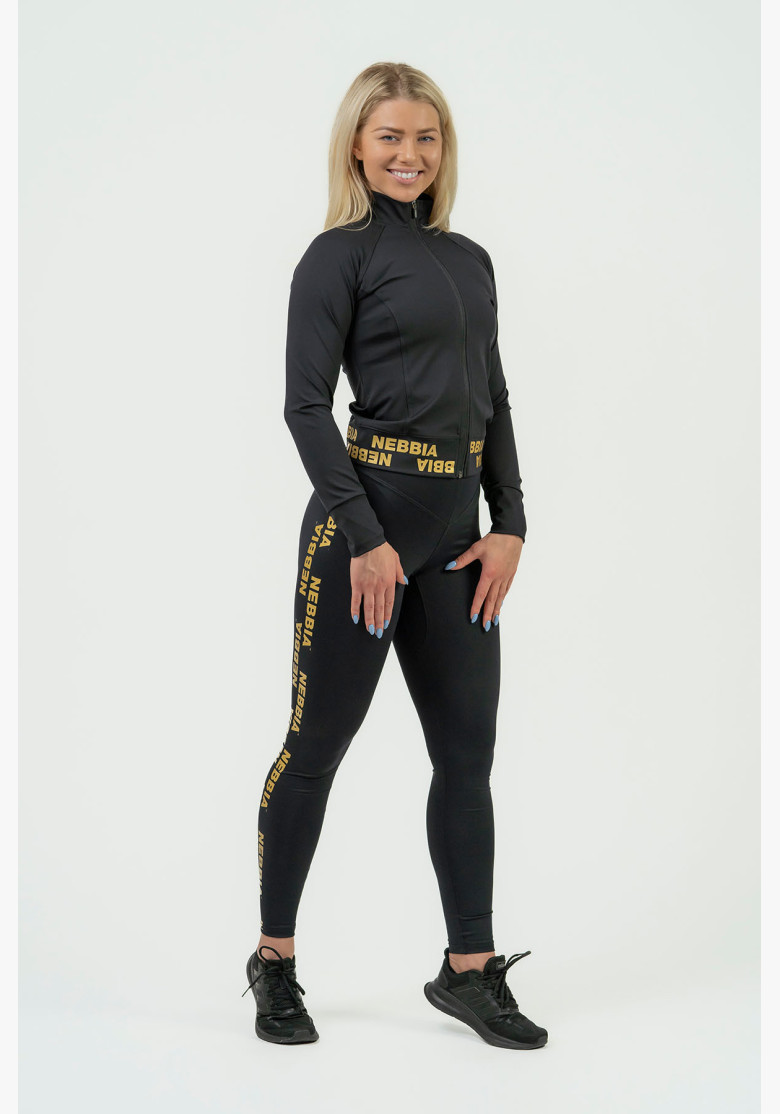 NEBBIA Women's zip-up hoodie NEBBIA...