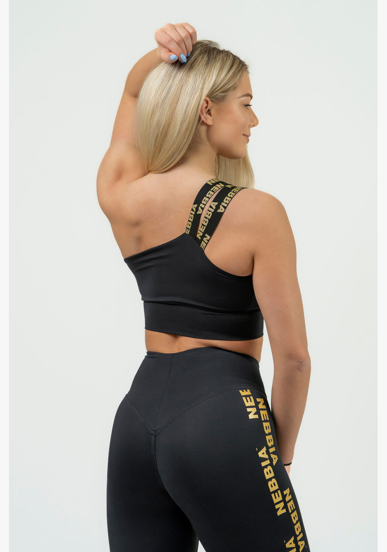 NEBBIA Women's sports bra with high...