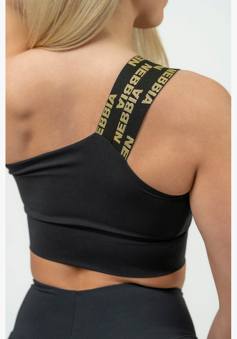 NEBBIA Women's sports bra with high...