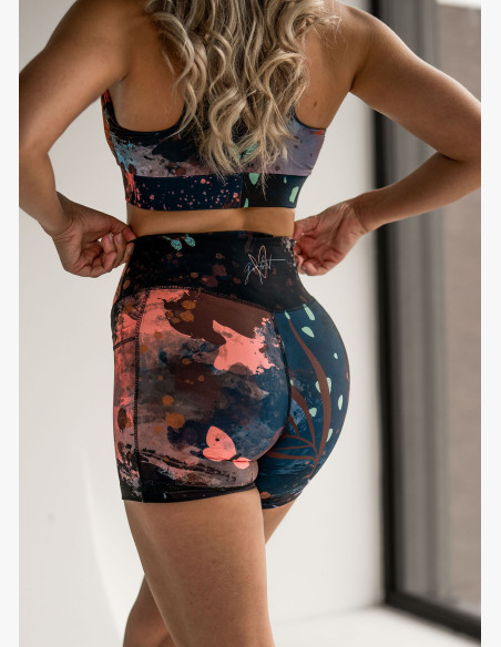 KFIT Mini Shorts Butterfly