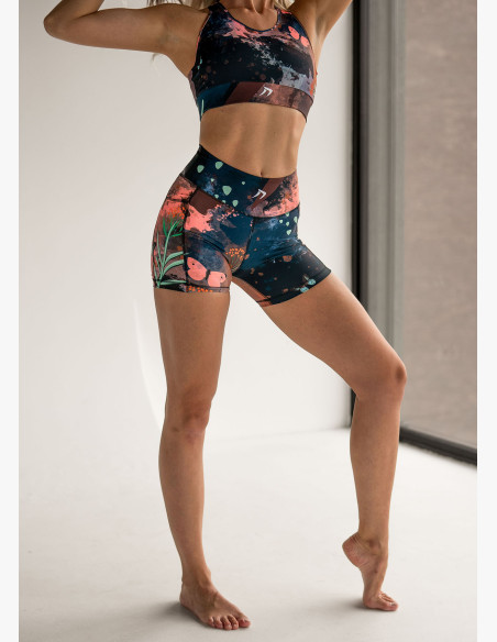 KFIT Mini Shorts Butterfly