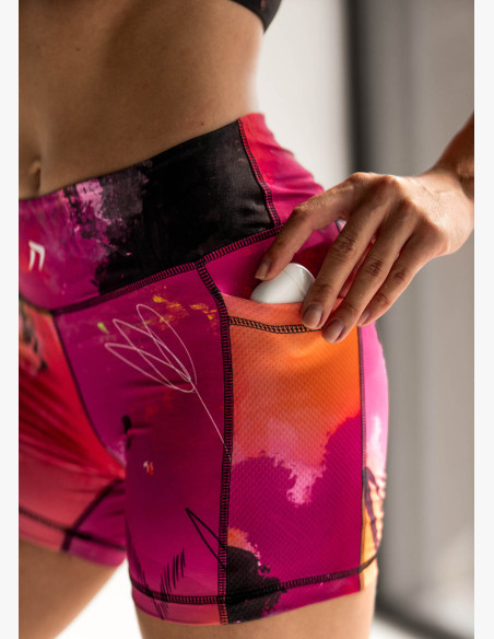 KFIT Mini Shorts Tulip