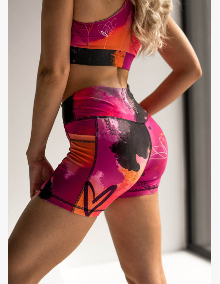 KFIT Mini Shorts Tulip