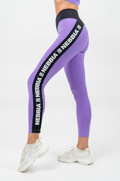 NEBBIA High waisted leggings ICONIC lilac