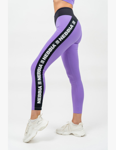 NEBBIA High waisted leggings ICONIC lilac