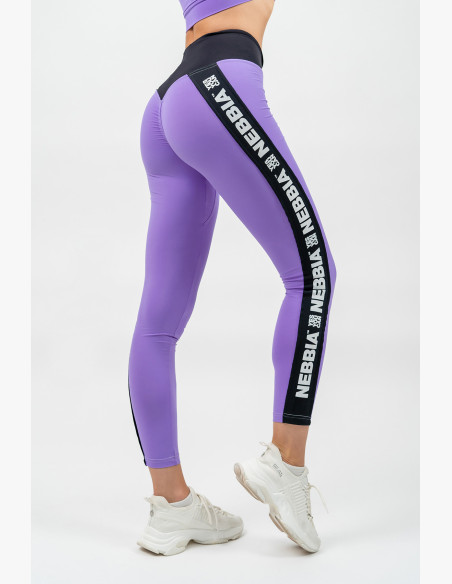 NEBBIA High waisted leggings ICONIC lilac
