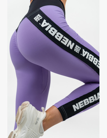 NEBBIA High waisted leggings ICONIC lilac