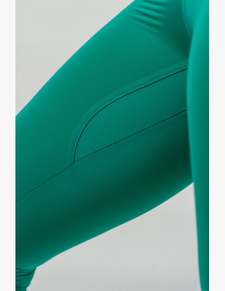 NEBBIA High waisted leggings ICONIC green