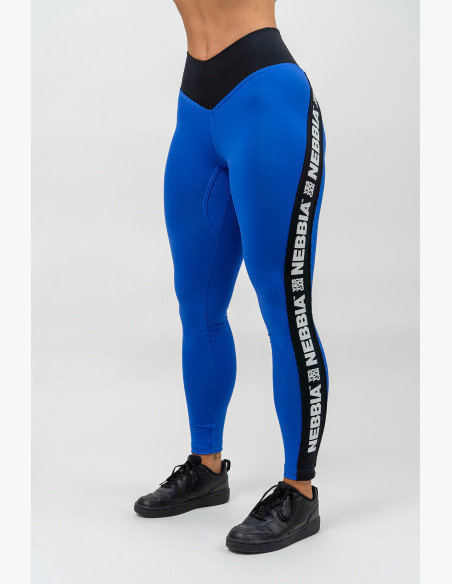 NEBBIA High waisted leggings ICONIC blue