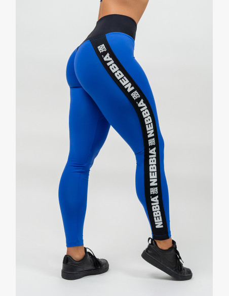 NEBBIA High waisted leggings ICONIC blue