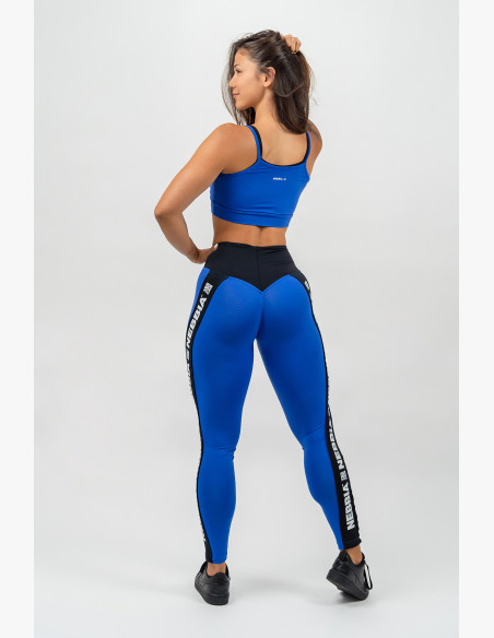 NEBBIA High waisted leggings ICONIC blue