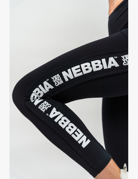 NEBBIA High waisted leggings ICONIC black