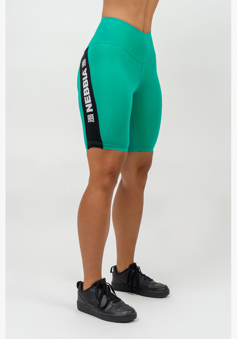 NEBBIA Cycling shorts with high waist...