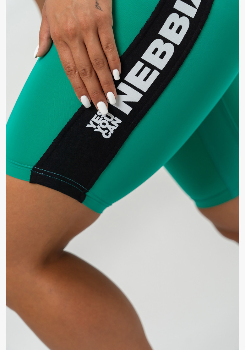 NEBBIA Cycling shorts with high waist...