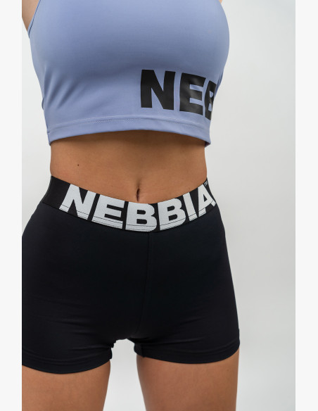 NEBBIA Fitness high waist shorts GLUTE PUMP black