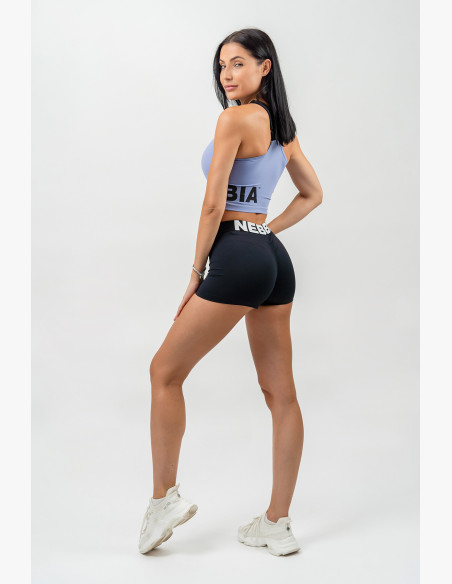 NEBBIA Fitness high waist shorts GLUTE PUMP black