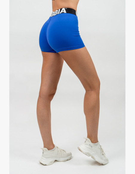 NEBBIA Fitness high waist shorts GLUTE PUMP blue