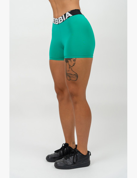 NEBBIA Fitness high waist shorts GLUTE PUMP green
