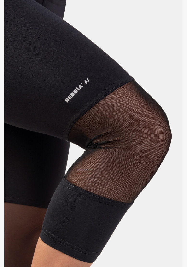 NEBBIA ¾ sports leggings with high...