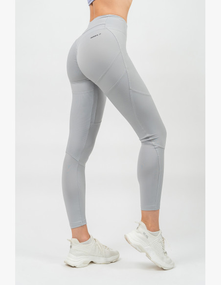 NEBBIA Shaping high waisted leggings GLUTE PUMP grey