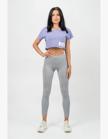 NEBBIA Shaping high waisted leggings GLUTE PUMP grey