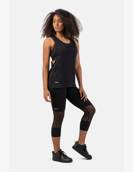NEBBIA ¾ sports leggings with high waist black
