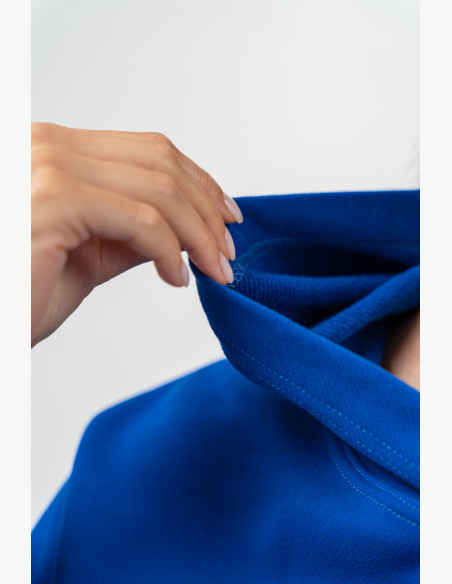 NEBBIA Oversize hoodie GYM RAT blue