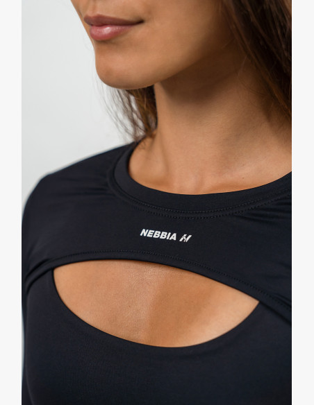 NEBBIA Fitness bolero with long sleeves TRUE HERO