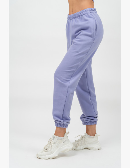 NEBBIA Sports loose sweatpants GYM TIME purple