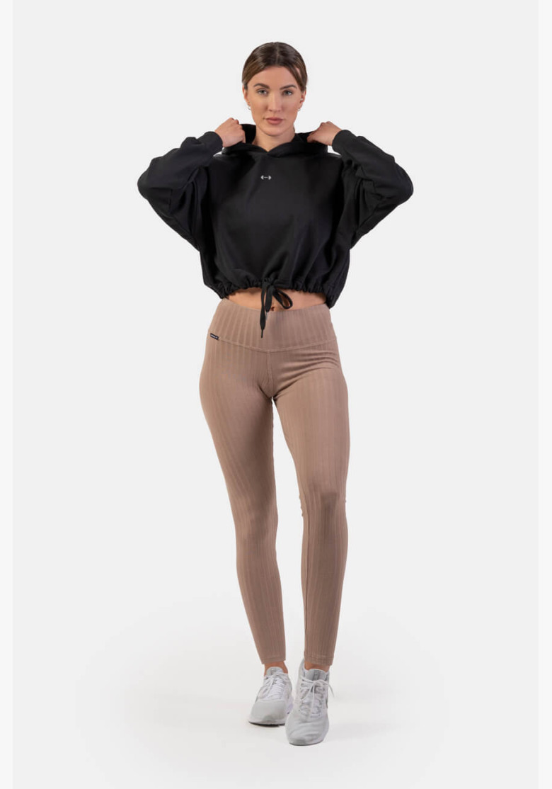 NEBBIA Ribbed High-waist leggings in...