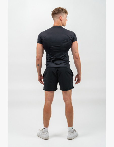NEBBIA Compression sports shirt PERFORMANCE black