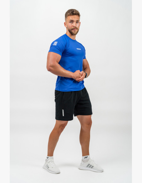 NEBBIA Compression sports shirt PERFORMANCE blue