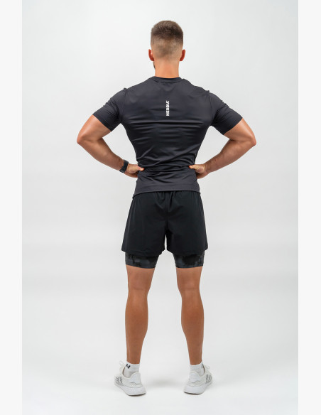NEBBIA Functional sports t-shirt RESISTANCE black