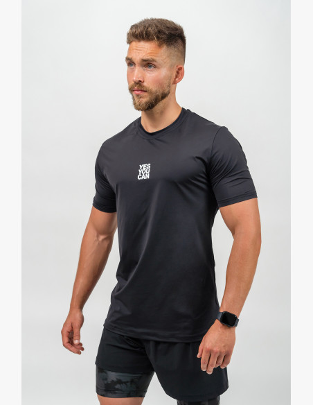 NEBBIA Functional sports t-shirt RESISTANCE black