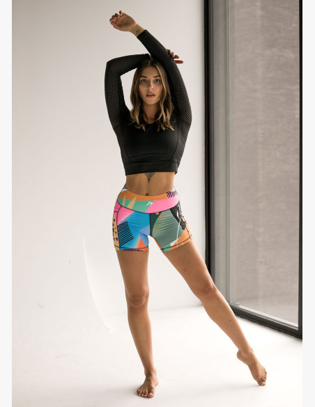 KFIT Mini Shorts Parrot