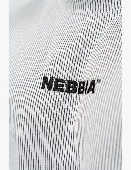 NEBBIA Hoodless sweatshirt SIGNATURE gray